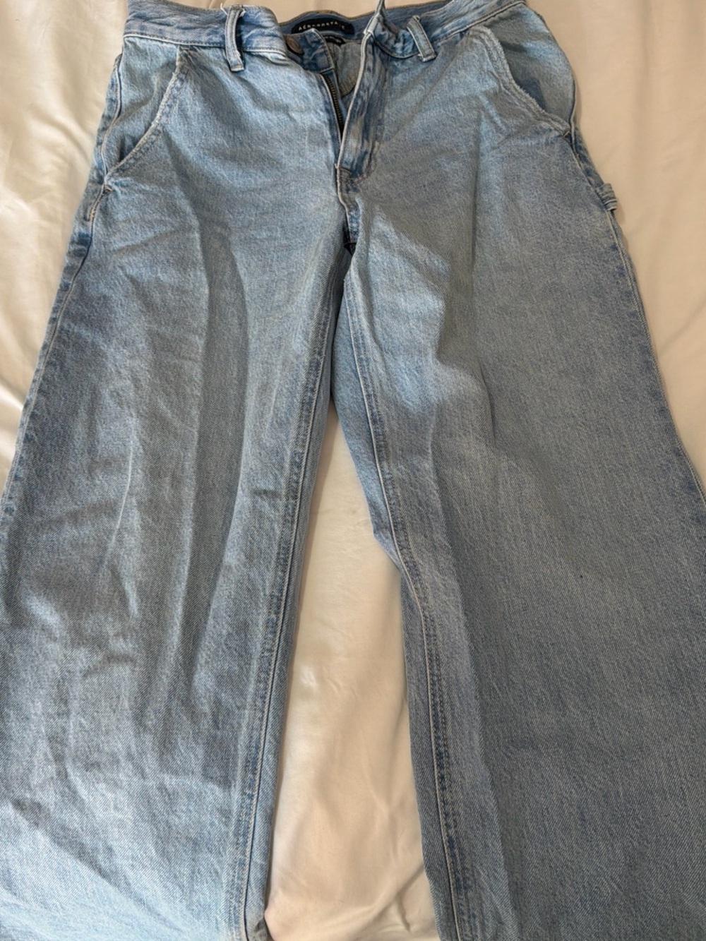 Aeropostale Light Blue Women’s Wide Leg Jeans